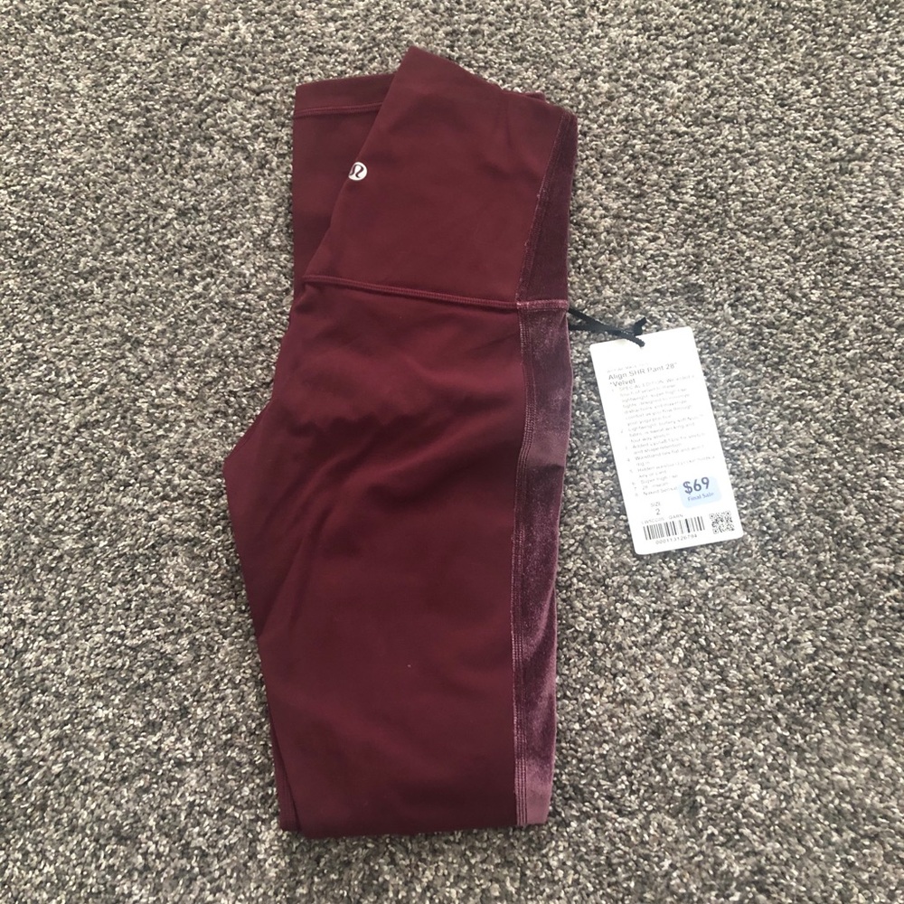 Size 2 SHR velvet aligns 28”